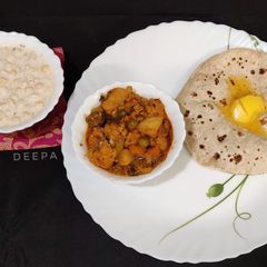 A picture of Dabha Style Cauliflower Mix Veg.