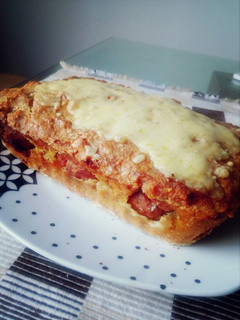 Una foto de Torta de Plátano con albóndigas