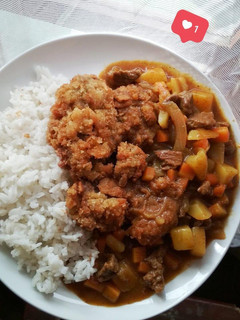 Foto resep Chicken katsu curry