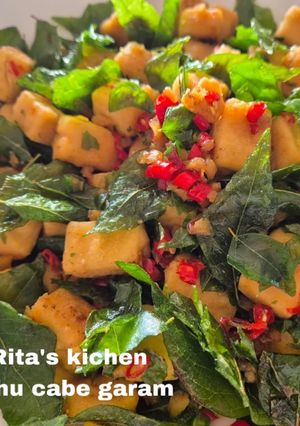 Foto resep Tahu cabe garam vegetarian