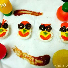 Easter egg smiles A picture of Easter egg smiles.