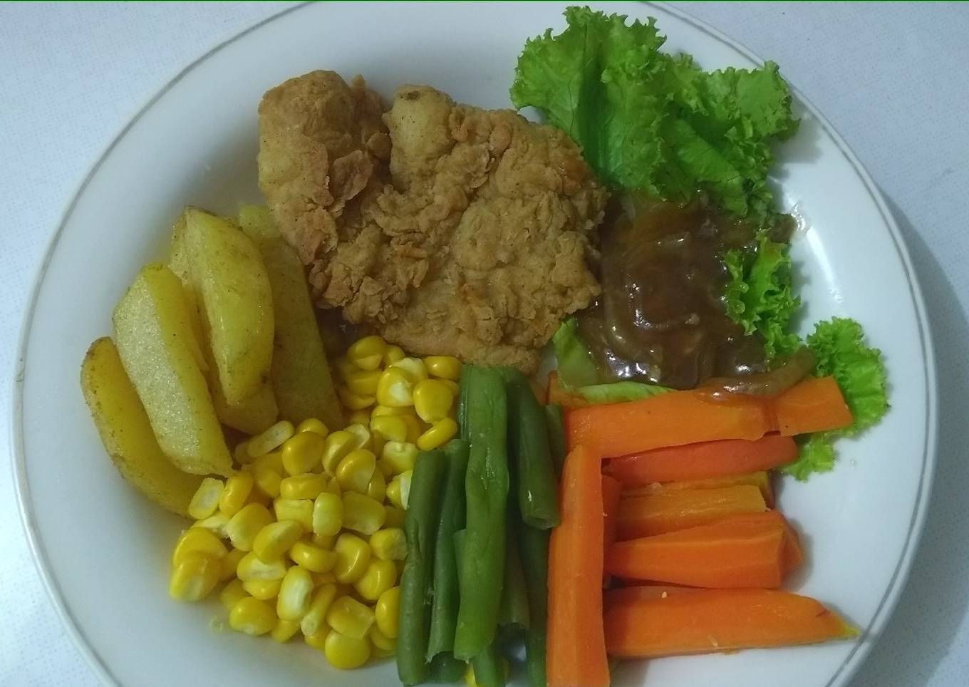 121. Steak Dada Ayam Kriuk