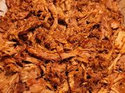 A picture of pork shoulder carnitas