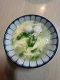 鱈魚丸蛋花湯