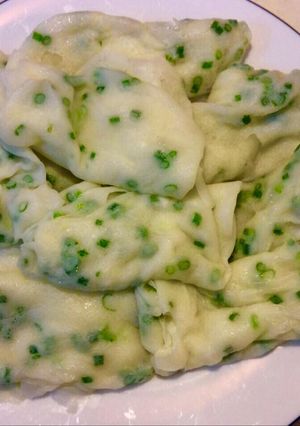 Hình của món Bánh trứng cuốn tráng chảo.