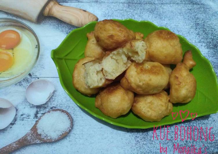 DICOBA@ Resep Kue Bohong (Gandos) menu kue-sehari hari