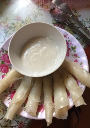 Hình của món Bánh lá mít.