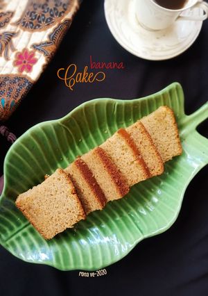 Foto resep Banana Cake (no mixer)