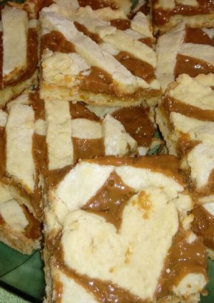 Una foto de Pastafrola de Dulce de Leche