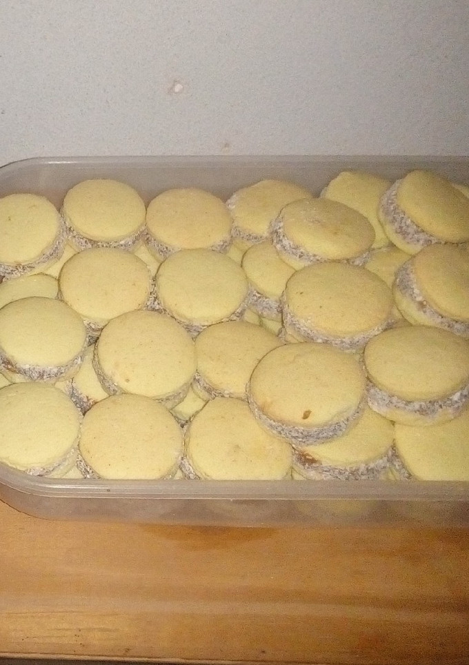 Una foto de Alfajores de maizena