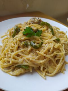 Una foto de Pasta de Fajita de pollo