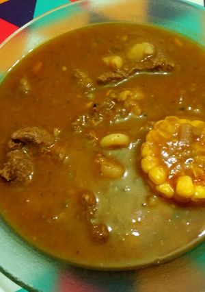 Una foto de Ensopado de lentejas