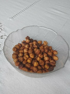 Una foto de Snack de garbanzos estilo árabe