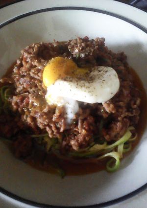 Φωτογραφία της συνταγής Zoodles με κιμά