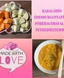 Baba püré - karalábés édesburgonyapüré póréhagymával és petezselyemmel