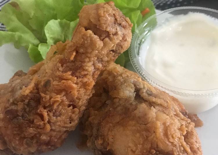 Buttermilk fried chicken