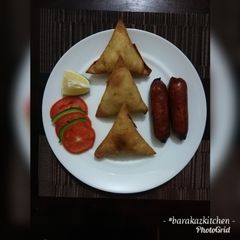A picture of Vegetable samosa filling.