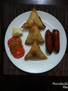 A picture of Vegetable samosa filling.