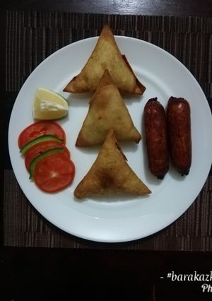 A picture of Vegetable samosa filling.