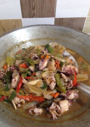 Foto resep Cumi saus tiram