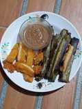 Cemilan anak (otak-otak ayam dan katsu ayam)