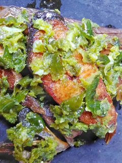 Foto resep Patin goreng sambel ijo