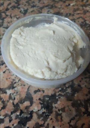 Una foto de Crema de queso