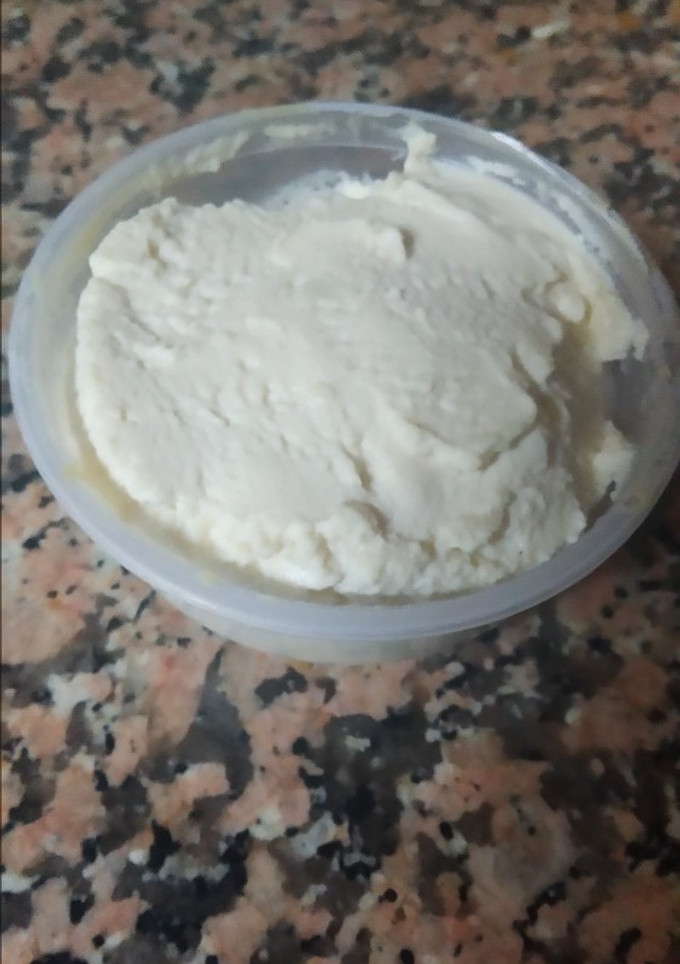 Una foto de Crema de queso