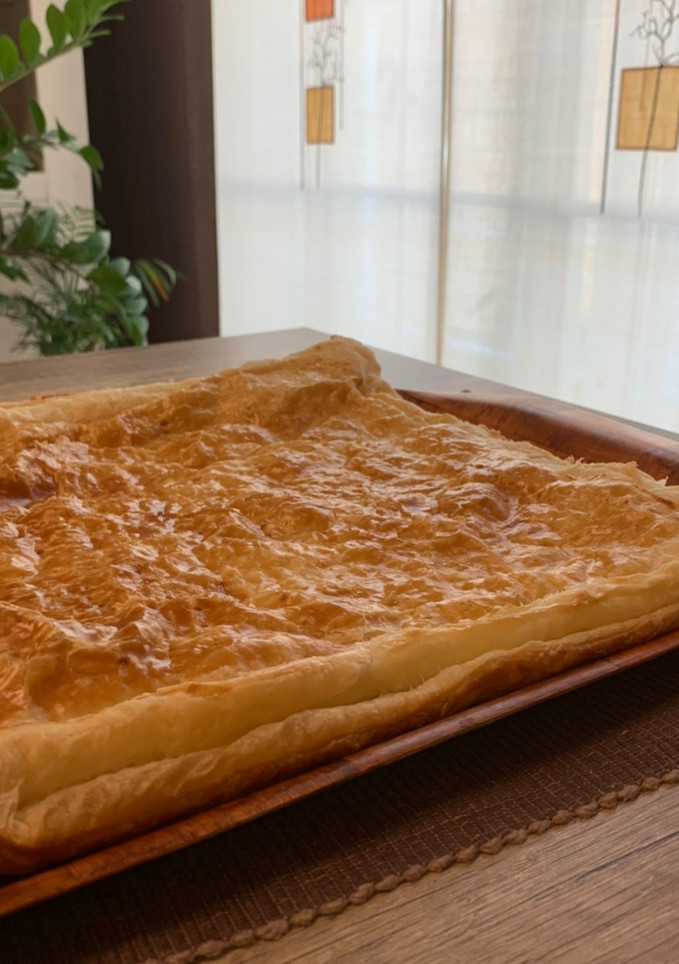 Una foto de Empanada de calabacín