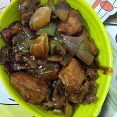 A picture of Chilli chicken.