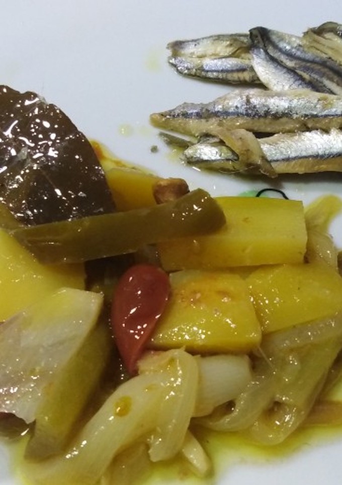 Una foto de Boquerones en escabeche