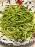 Spaghetti in padella 61 pesto di senape selvatica