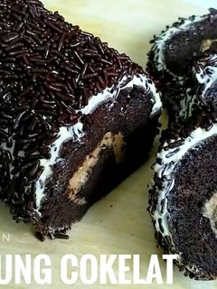 Foto resep Bolu Gulung Coklat Lembut