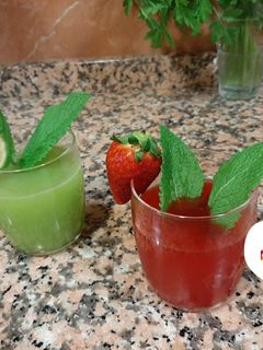 Una foto de Cocktails Chico Malo y Beso de Fuego