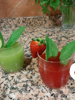 Una foto de Cocktails Chico Malo y Beso de Fuego