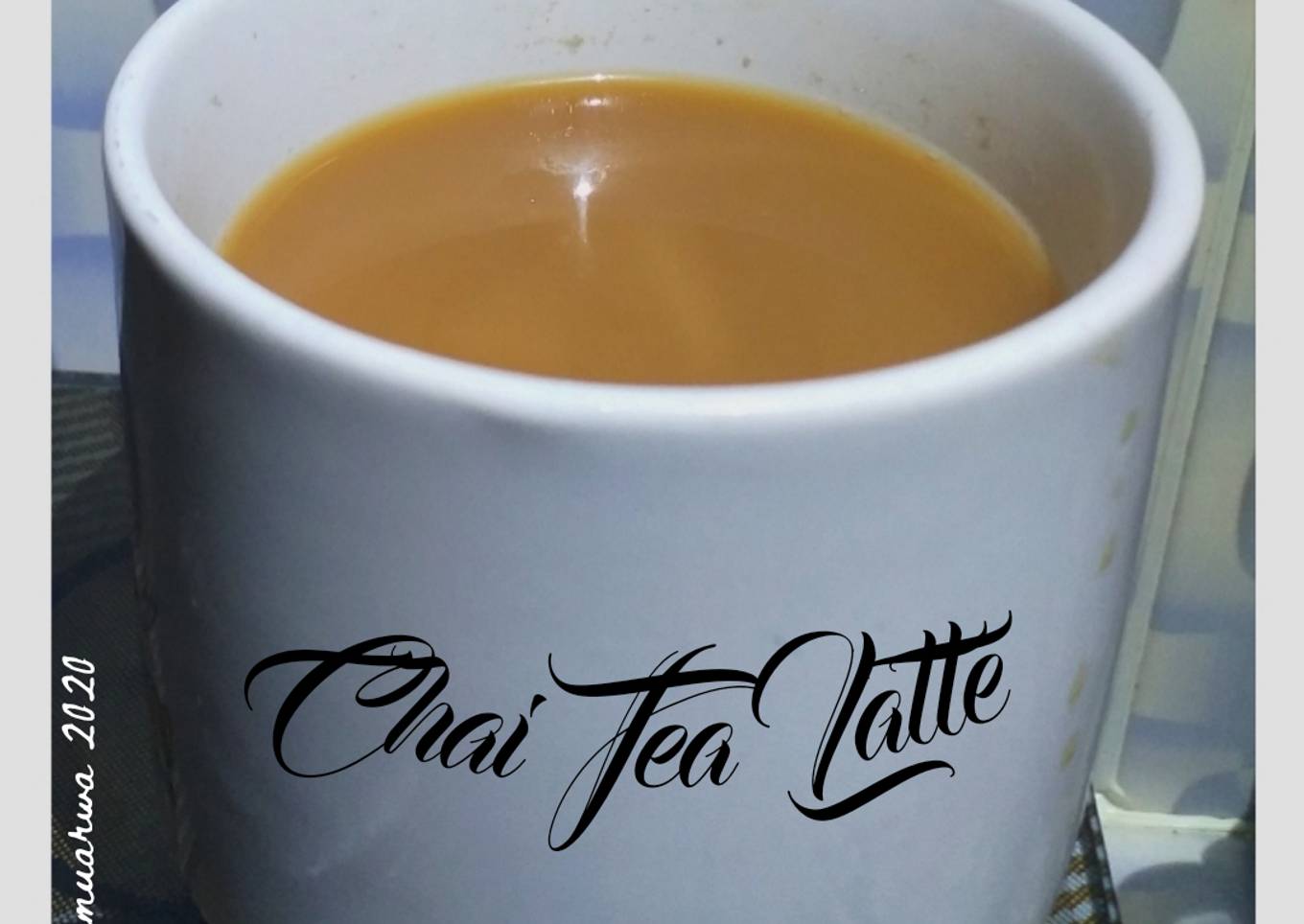 Chai Tea Latte Minimalis #180⁷