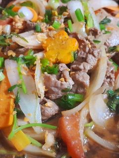 Hình của món Rau củ xào bò.