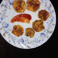 A picture of Prawns fry.