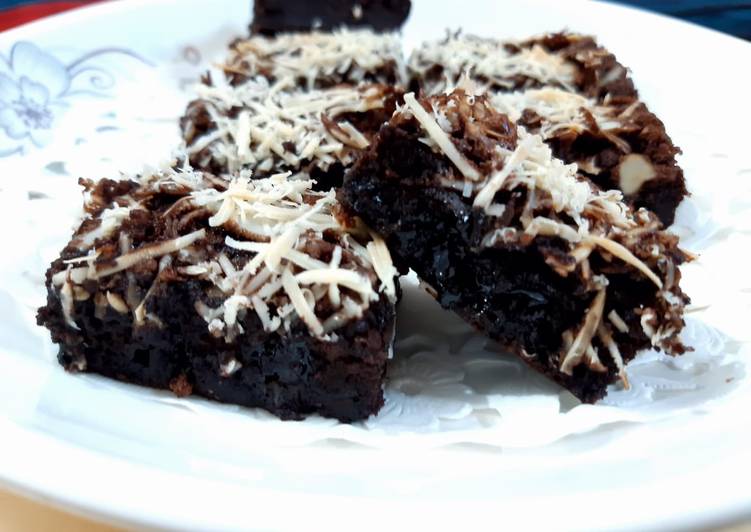 Resep Fudgy Brownies Lumer Bahan Sederhana