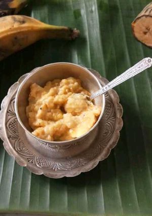 A picture of Wilted Nendra Banana Puree.