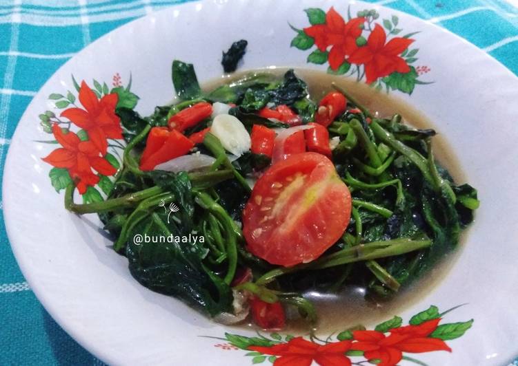 Resep masakan Cah Kangkung Saos Tiram | Resep Membuat Cah Kangkung Saos Tiram Yang Paling Enak