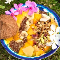 A picture of Tropical Mango Smoothie Bowl.