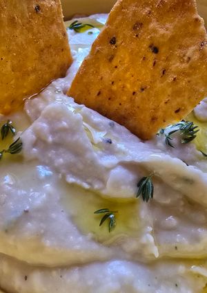 Fűszeres fehérbabkrém recept fotója