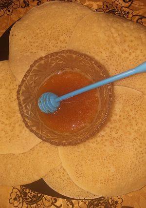 صورة لوصفة بغرير بعسيلة حرا