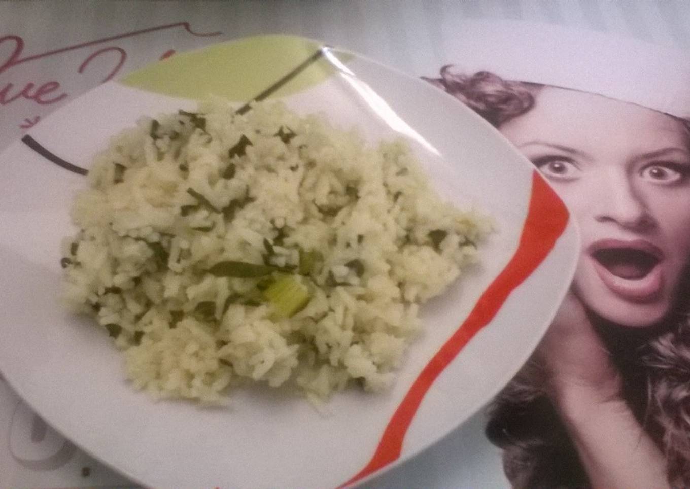 Arroz con acelgas (arrocera eléctrica)