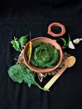 Palong Shaag Bata (Spinach Chutney - Bong style)