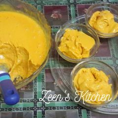 A picture of Mango Ice-cream.