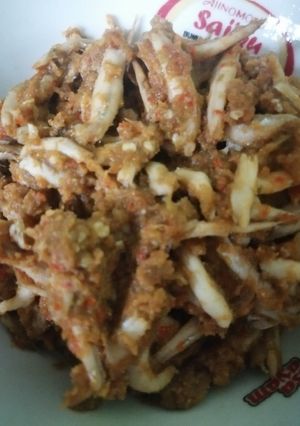 Foto resep Orek teri basah