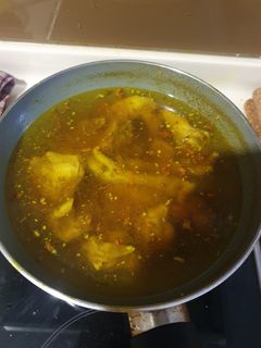 Foto resep Soup ayam kunyit