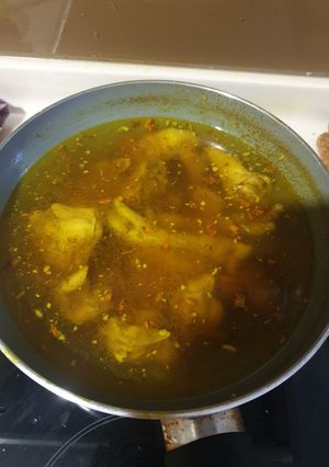 Foto resep Soup ayam kunyit